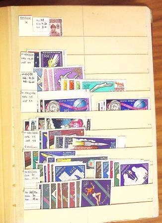 1870-1980 Mint & used stock in ten large MOC albums, neatly ordered
