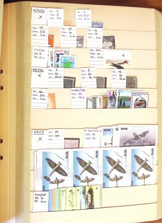 1870-1980 Mint & used stock in ten large MOC albums, neatly ordered