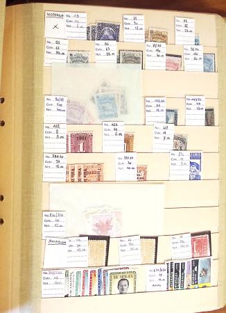 1870-1980 Mint & used stock in ten large MOC albums, neatly ordered