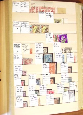 1870-1980 Mint & used stock in ten large MOC albums, neatly ordered