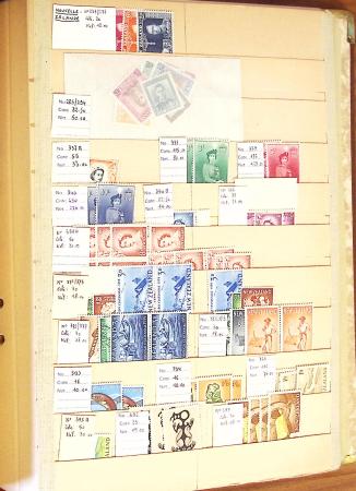 1870-1980 Mint & used stock in ten large MOC albums, neatly ordered