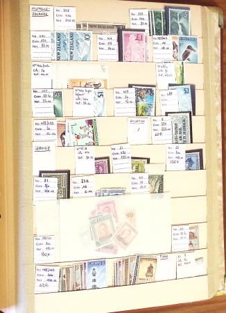 1870-1980 Mint & used stock in ten large MOC albums, neatly ordered