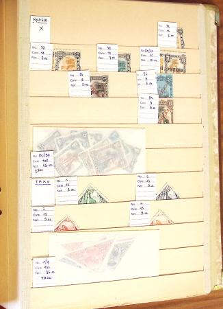 1870-1980 Mint & used stock in ten large MOC albums, neatly ordered
