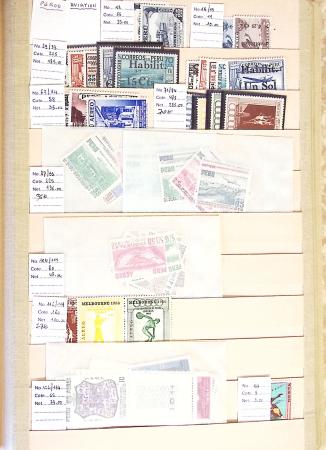 1870-1980 Mint & used stock in ten large MOC albums, neatly ordered