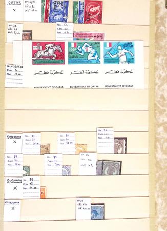 1870-1980 Mint & used stock in ten large MOC albums, neatly ordered