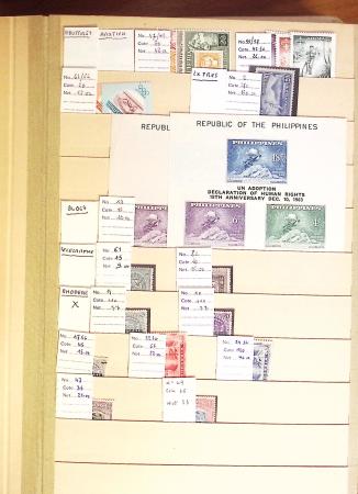 1870-1980 Mint & used stock in ten large MOC albums, neatly ordered