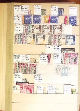 1870-1980 Mint & used stock in ten large MOC albums, neatly ordered