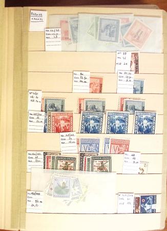 1870-1980 Mint & used stock in ten large MOC albums, neatly ordered