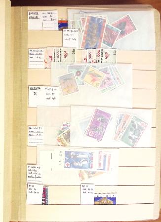 1870-1980 Mint & used stock in ten large MOC albums, neatly ordered