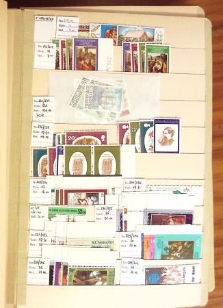 1870-1980 Mint & used stock in ten large MOC albums, neatly ordered