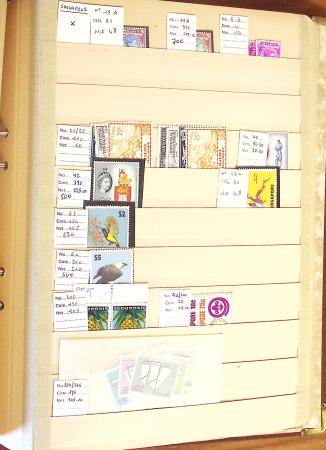 1870-1980 Mint & used stock in ten large MOC albums, neatly ordered