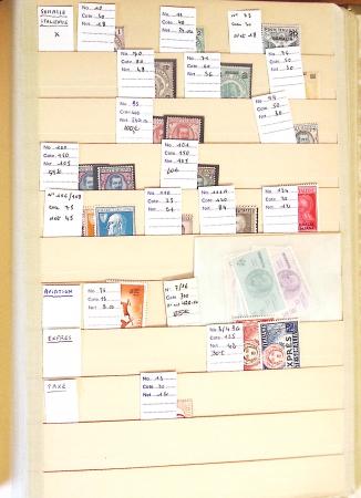 1870-1980 Mint & used stock in ten large MOC albums, neatly ordered