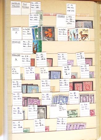 1870-1980 Mint & used stock in ten large MOC albums, neatly ordered