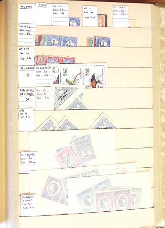 1870-1980 Mint & used stock in ten large MOC albums, neatly ordered