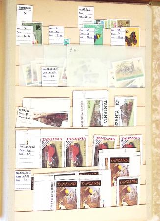 1870-1980 Mint & used stock in ten large MOC albums, neatly ordered