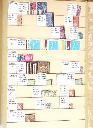 1870-1980 Mint & used stock in ten large MOC albums, neatly ordered