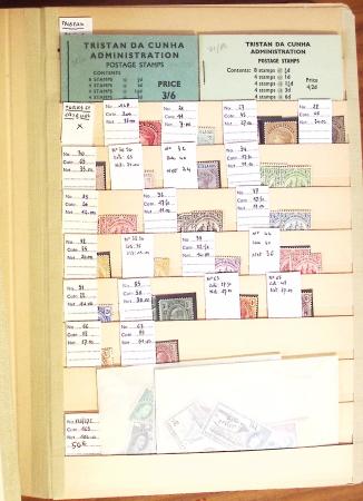 1870-1980 Mint & used stock in ten large MOC albums, neatly ordered
