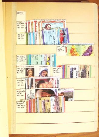 1870-1980 Mint & used stock in ten large MOC albums, neatly ordered