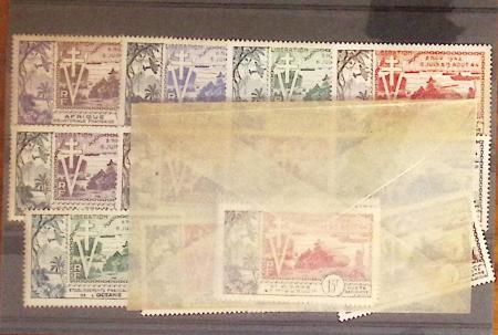 1859-1870, Lot intéressant des COLONIES avec nombreuses