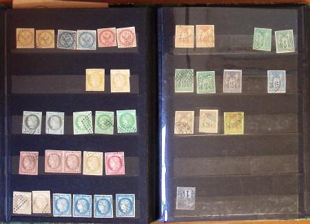 1859-1870, Lot intéressant des COLONIES avec nombreuses