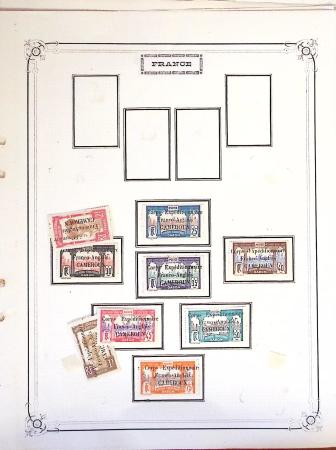 1859-1870, Lot intéressant des COLONIES avec nombreuses