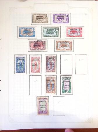 1859-1870, Lot intéressant des COLONIES avec nombreuses