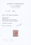N°1862A Non émis, Marianne de Durrens, 80c rouge,