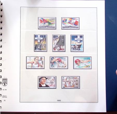1960-96 BRITISH EUROPE, Never hinged collection of