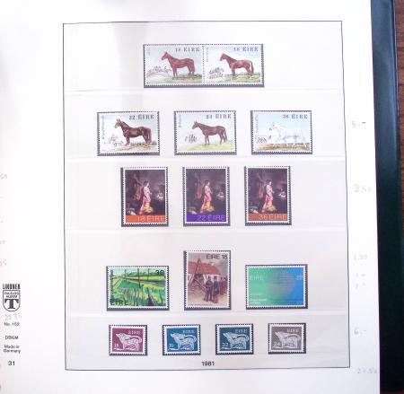 1960-96 BRITISH EUROPE, Never hinged collection of