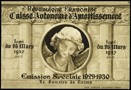 N°256-C1 Carnet Sourire de Reims, neuf **, TTB