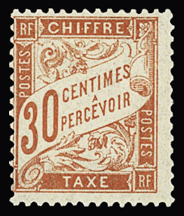 N°34 30c rouge-orange, neuf *, TB. Signé Calves