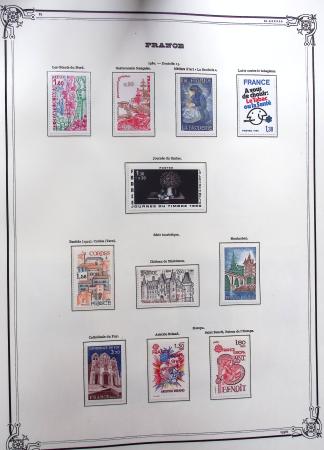 1944-1984 Ancienne collection de France montée dans