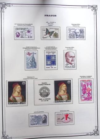 1944-1984 Ancienne collection de France montée dans