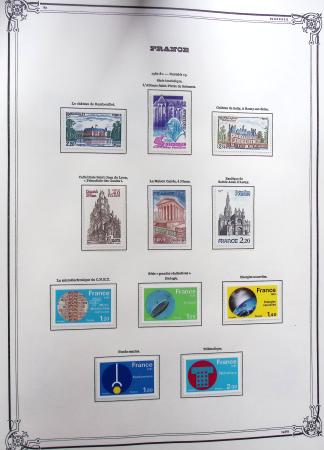 1944-1984 Ancienne collection de France montée dans