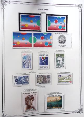 1944-1984 Ancienne collection de France montée dans