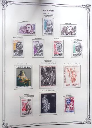 1944-1984 Ancienne collection de France montée dans
