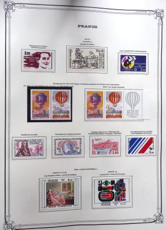 1944-1984 Ancienne collection de France montée dans