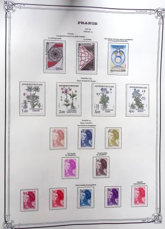 1944-1984 Ancienne collection de France montée dans