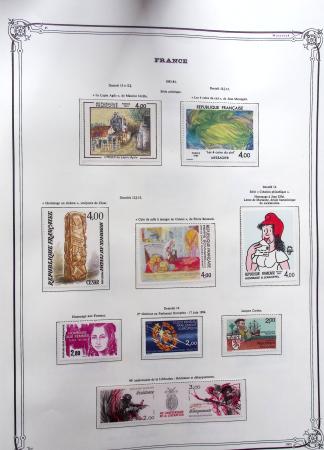 1944-1984 Ancienne collection de France montée dans