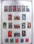 1944-1984 Ancienne collection de France montée dans