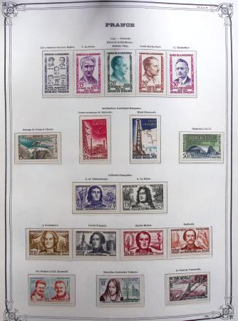 1944-1984 Ancienne collection de France montée dans