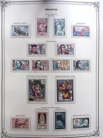 1944-1984 Ancienne collection de France montée dans