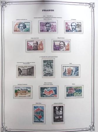 1944-1984 Ancienne collection de France montée dans