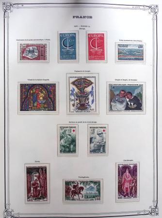 1944-1984 Ancienne collection de France montée dans