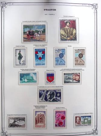 1944-1984 Ancienne collection de France montée dans