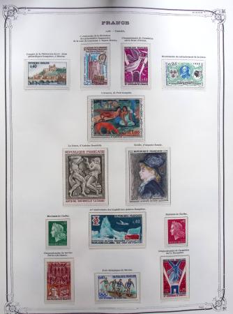 1944-1984 Ancienne collection de France montée dans