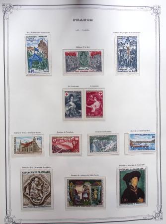 1944-1984 Ancienne collection de France montée dans