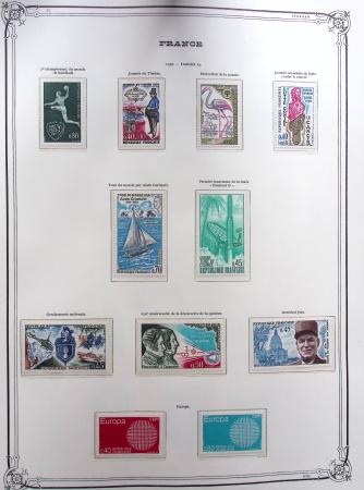 1944-1984 Ancienne collection de France montée dans