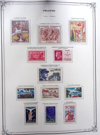 1944-1984 Ancienne collection de France montée dans