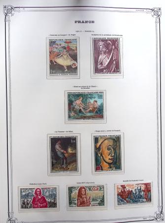 1944-1984 Ancienne collection de France montée dans